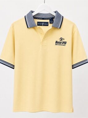 Arnold Palmer Yellow Wausau Open Polo